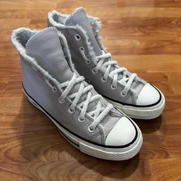 Converse Chuck 70 Hi Cozy Club Womens Size 5 Light Pink Athletic Shoes Sneakers - Picture 3 of 16